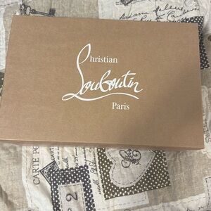 Christian Louboutin Brown Shoe Box